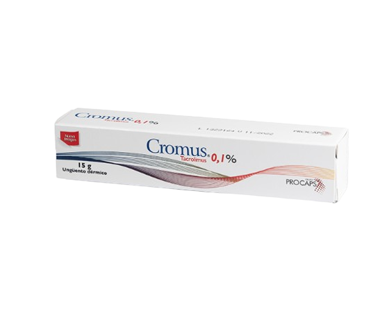 CROMUS UNGUENTO 0.1% X15G
