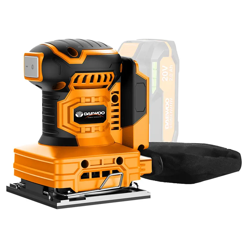 Lijadora orbital 1/4 inalámbrica 20 V Daewoo (batería se vende por separado)