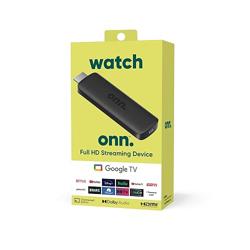 Onn Android TV Full HD Streaming Device (New, 2023)