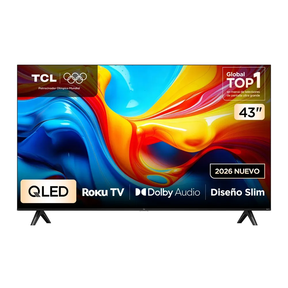 Pantalla TCL 43" QLED FHD 43S5LR