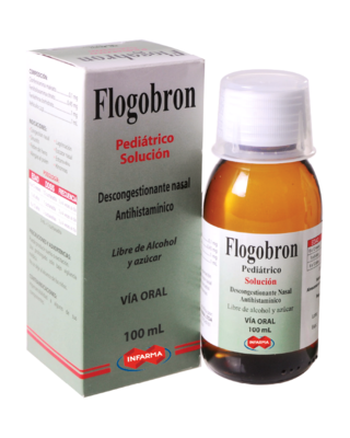 Flogobron Pediatrico jarabe 100 ml