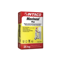 Mortero Impermeabilizante Maxiseal Plus Gris 25 Kg Intaco