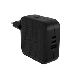Cargador de Viaje Targus HyperJuice HJ1003BKWWGL, 70W GaN, 2 US