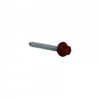 Tornillo Techo Punta Corriente Rojo 1/4 X 2" 100 Unidades
