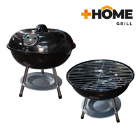 Parrilla Carbon Portatil 3 Patas Negra + Home Grill