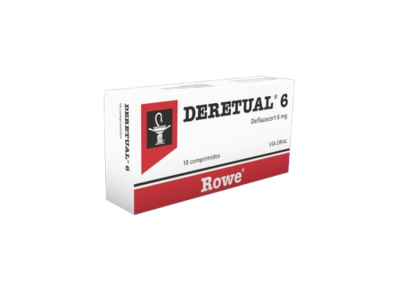 DERETUAL 6 mg x 10 COMPRIMIDOS
