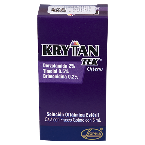 KRYTANTEK OFTENO SOLUCION OFTALMICA 5 ML