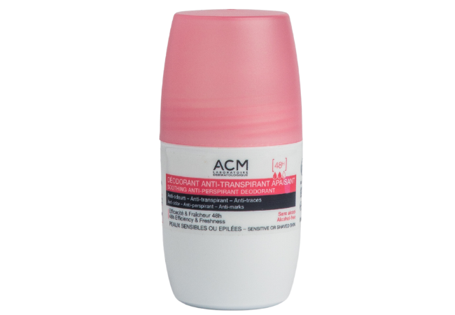 ACM Anti-transpirante calmante pieles sensibles 48 horas roll on 50 ml