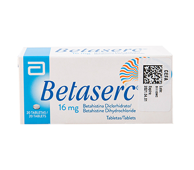 BETASERC TAB 16MG X20
