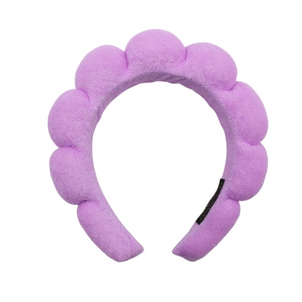 Diadema skincare lila – Boga