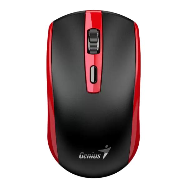MOUSE GENIUS ECO-8150 INALAMBRICO (2.4GHZ / RECEPTOR) 1200DPI 31030045401 ROJO