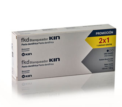 KIN FKD DENTRIFICO BLANQUEADOR 125 ml(2X1)