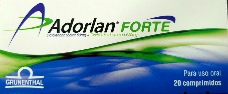 Adorlan Forte 1 de 20 tabletas