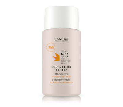 BABÉ Fotoprotector superfluido con color FPS50 50ml
