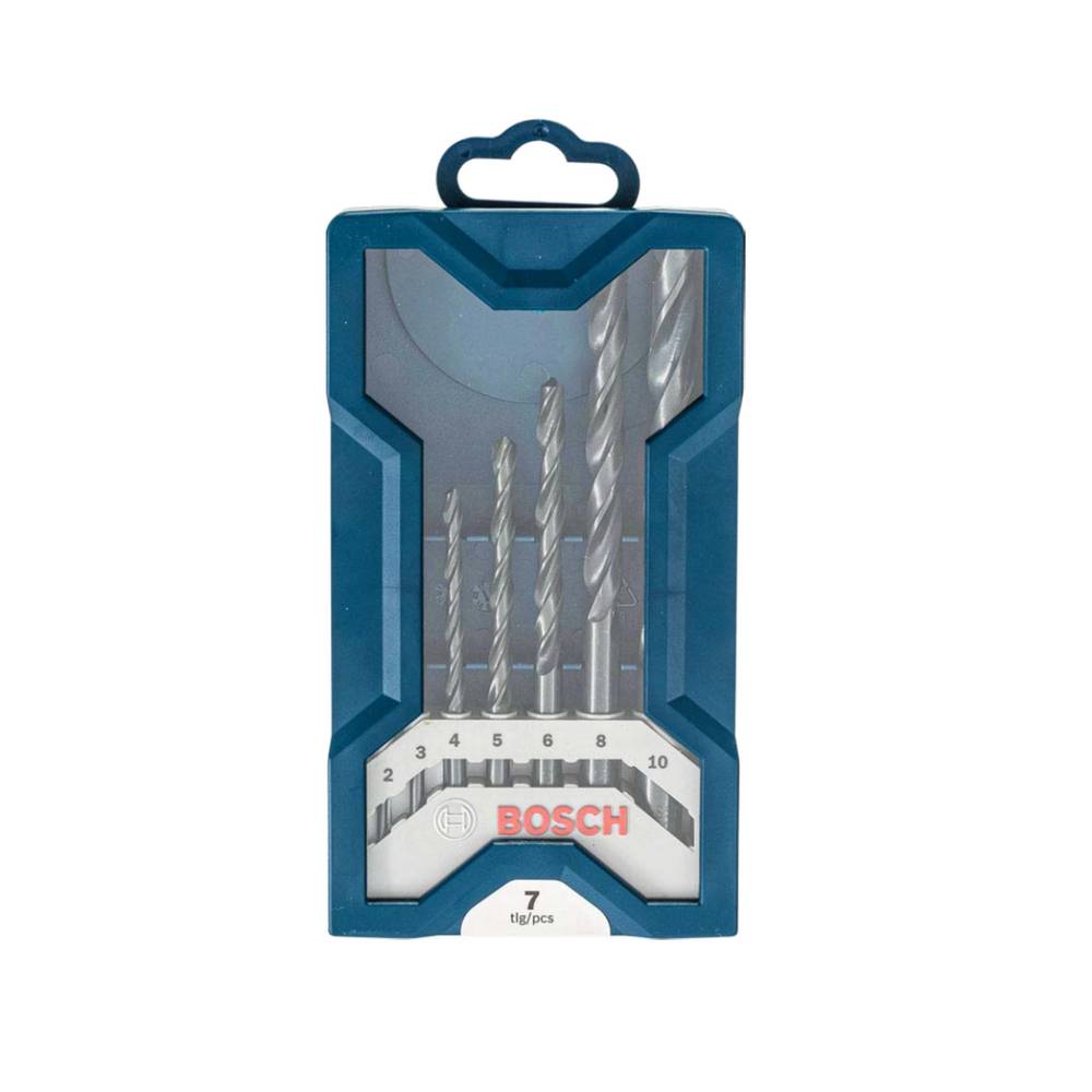 Broca para hierro 2 mm - 10 mm 7 unidades