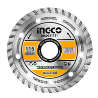 Disco Diamantado Turbo 4 1/2" Ingco
