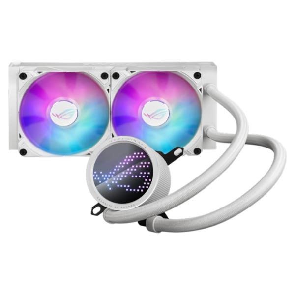 Enfriamiento Liquido Asus RGB ROG Ryuo III 240 White Edition AIO 240MM – Blanco