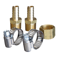 Espiga Bronce Manguera Hembra Macho Npt 1/2"