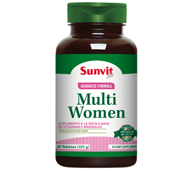 SUNVIT LIFE MULTI WOMEN 60 TABLETAS