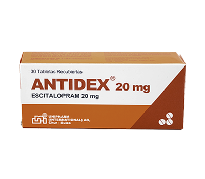 ANTIDEX TABLETAS 20 MG X 30