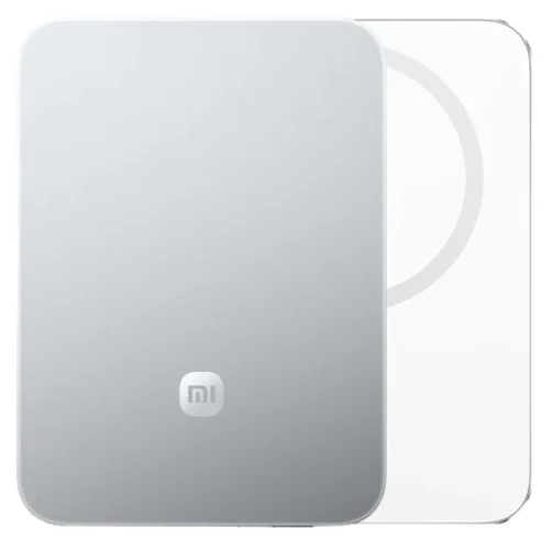 Xiaomi Power Bank UltraThin Magnetico 5000 15w – Plateado Glaciar