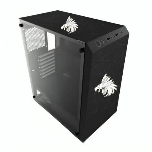 CASE GAMING EAGLE WARRIOR ATX PANEL LATERAL IZQUIERDO TEMPERADO U1*2 + U3*1 +3 ARGB FANS FRONT + AUDIO CG01W8RA001C