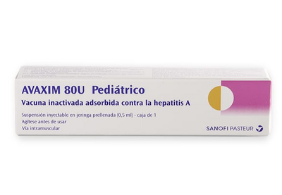 Avaxim 80U, Vacuna 0.5 ml, Pediatrica