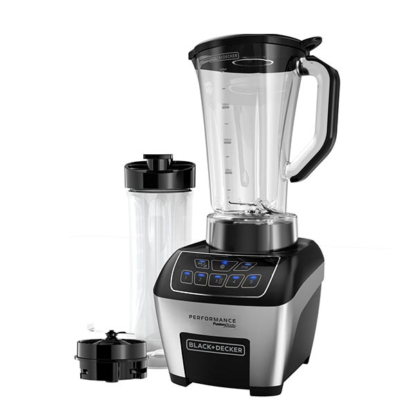 Black & Decker Licuadora digital 64 oz negro/plata