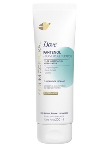 Dove Serum corporal Pantenol +Dermo regenerador 200 ml