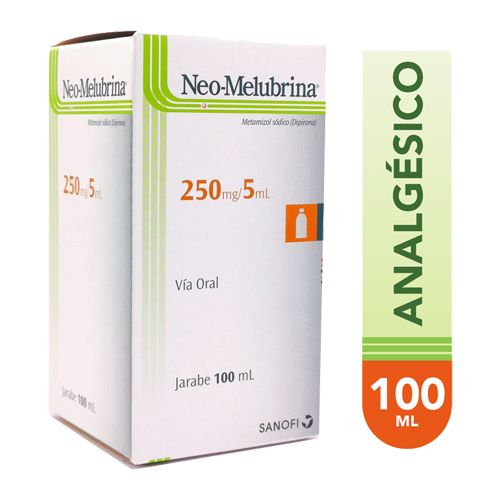 NEO-MELUBRINA JARABE 250 MG / 100 ML