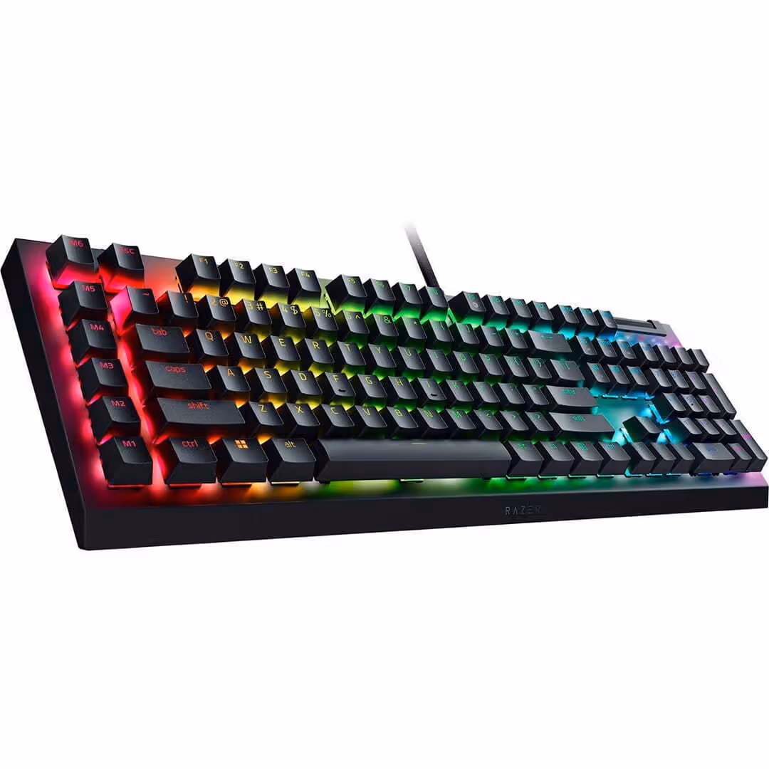 TECLADO GAMING RAZER BLACKWIDOW V4 X – SWITCH AMARILLO