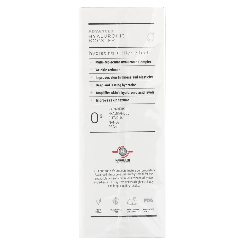 Suero hidratante Advanced de acido hialurónico para el rostro - 30 ml