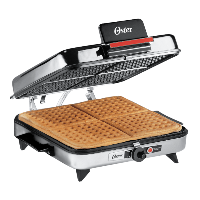 PLANCHA SANDWICHERA 3 EN 1 ACERO INOXIDABLE OSTER