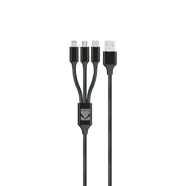 Kodak Cable USB-C 3 en 1 negro