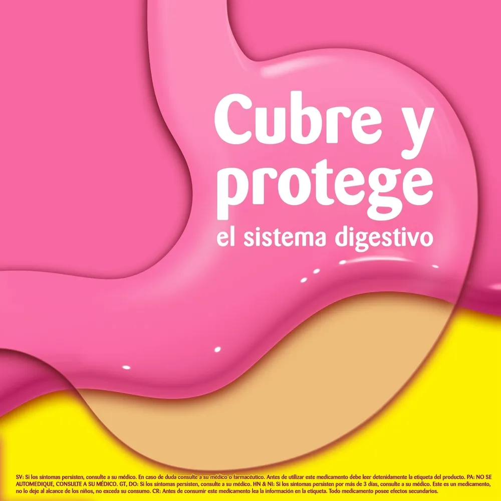 Suspensión Pepto-Bismol Sabor Original Alivio Malestar Estomacal - 236 ml