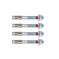 Tornillo Anclaje Sin Camisa 3/8 X 2" 4 Unidades