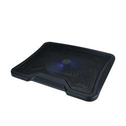 Base Para Portátil Con 1 Ventilador Y 2-Puertos USB 2.0