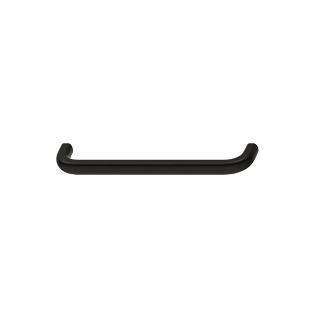 Haladera zinc negro mate 10.4x2.5cm