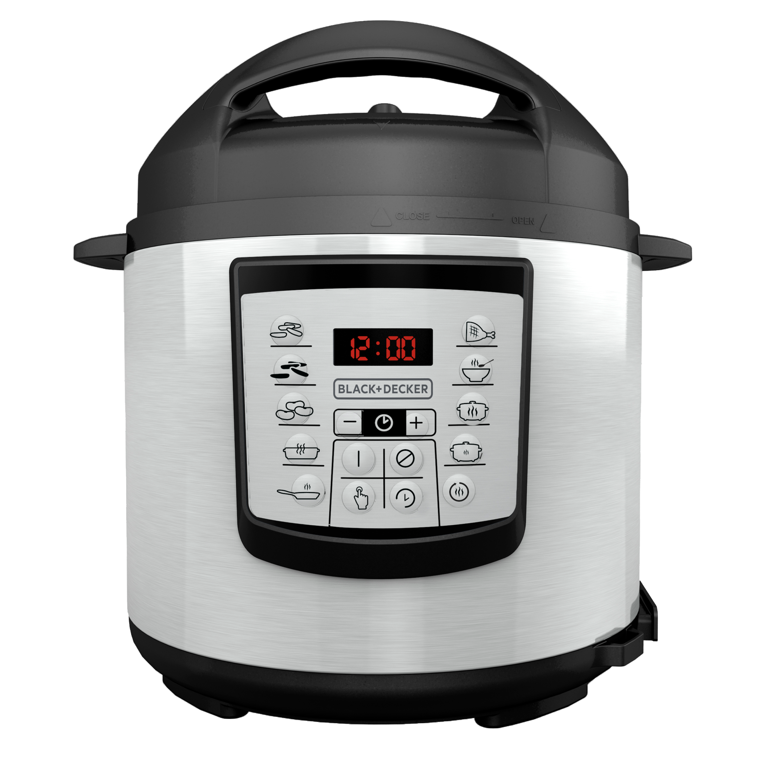 Olla multi-usos digital Black + decker 6L PR100SD inox