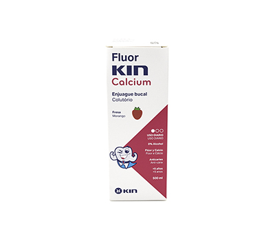 FLUOR KIN CALCIO ENJUAGUE BUCAL INFANTIL x 500 ml