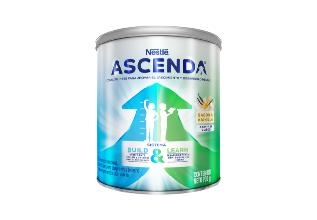 ASCENDA VAINILLA SOLUCION ORAL 900 GRS