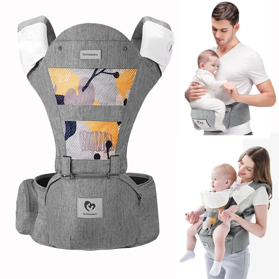 BELLABABY Cargador 6 en 1 Cargadores de bebé (portabebés / mochilas ergonómicas)
