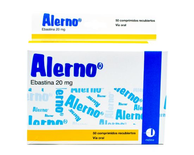 Alerno 20 mg caja 50 comprimidos (precio por comprimido)