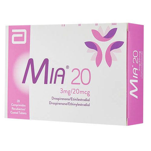 MIA 20 COMPRIMIDOS