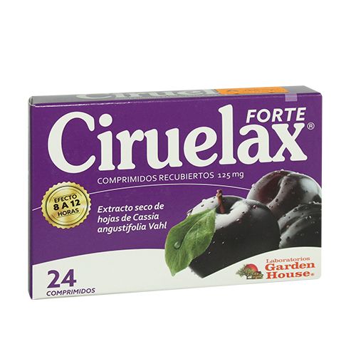 CIRUELAX FORTE 24 COMPRIMIDOS 124 MG