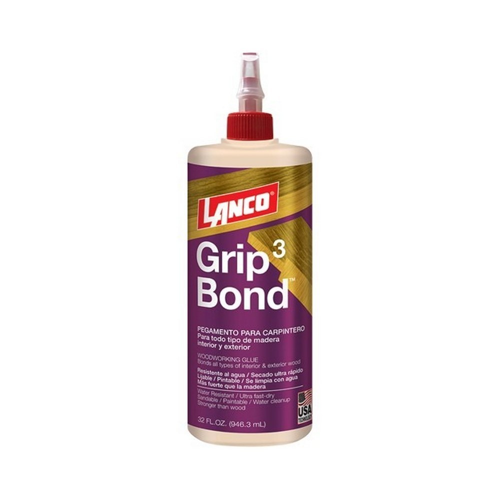 Pegamento cola 1-4 gal blanca grip bond