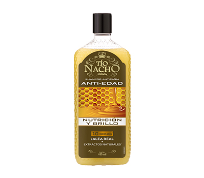 TÍO NACHO SHAMPOO ANTIEDAD JALEA REAL 415 ML