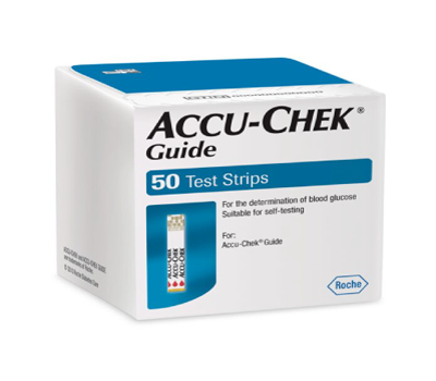 ACCU CHEK TIRAS REACTIVAS GUIDE 50 UNIDADES