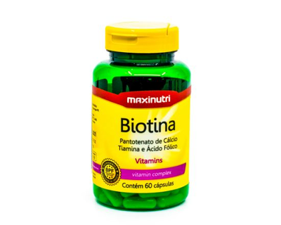 Biotina Maxinutri 60 capsulas