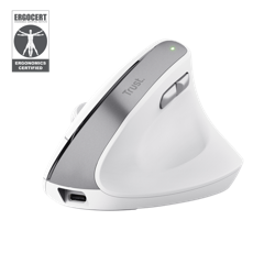 Trust Mouse Vertical Ergonomico Inalambrico Bayo Color Blanco R